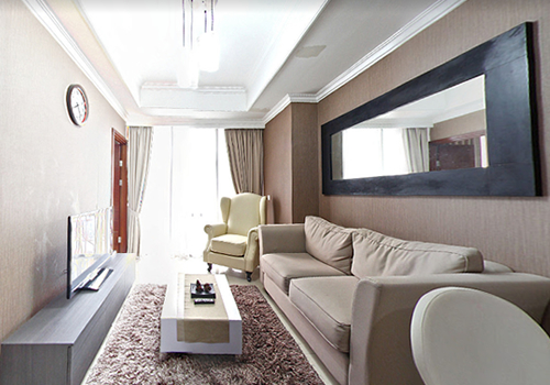 デンパサール・レジデンスのリビング